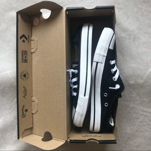 NWT black converse slip on sneakers
